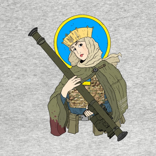 Olga of Kiev. ukrainian saint with a stinger. by JJadx